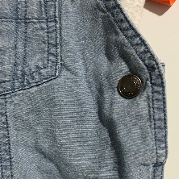 Carter's Blue Denim Kids Overalls - Picture 4 of 5